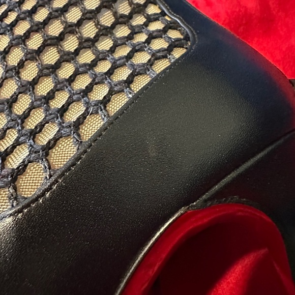 Christian Louboutin Boteboot 100 ankle boots mesh accents.size 36.5 authentic - Picture 6 of 16